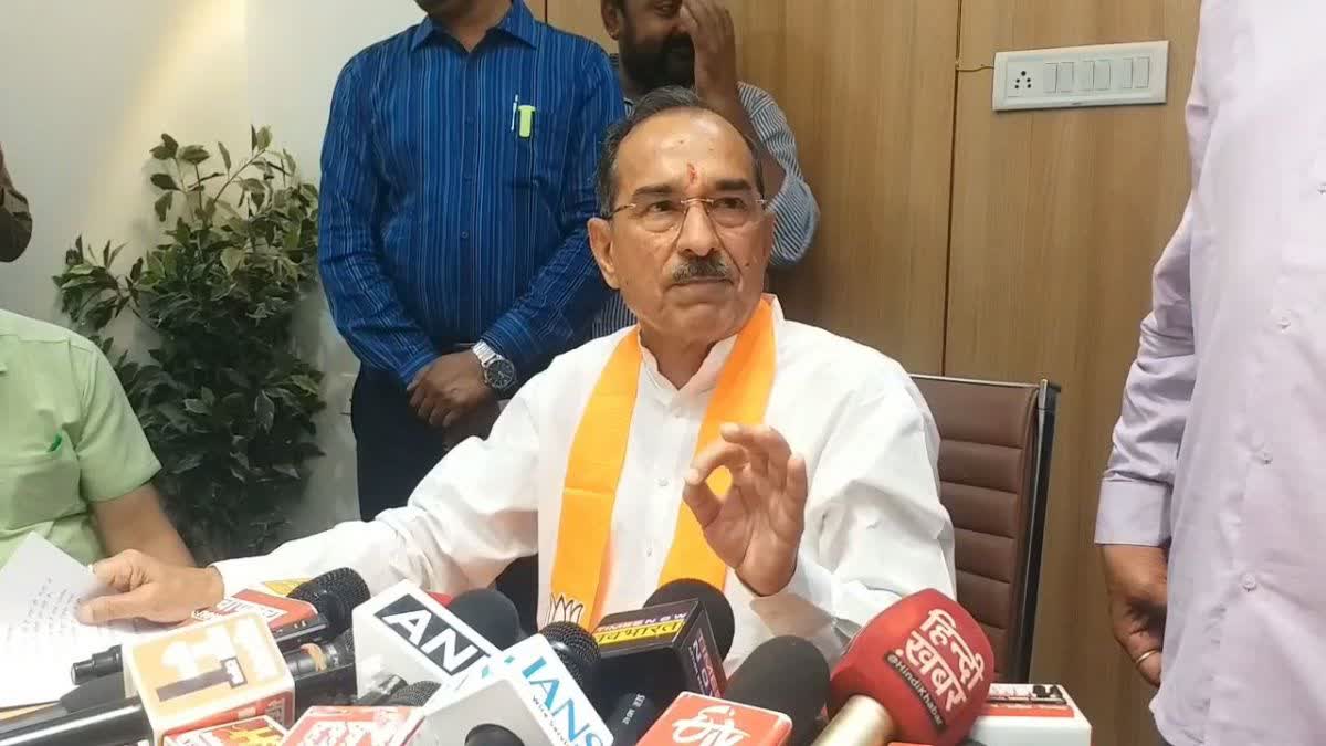 बीजेपी प्रदेश अध्यक्ष मदन राठौड़