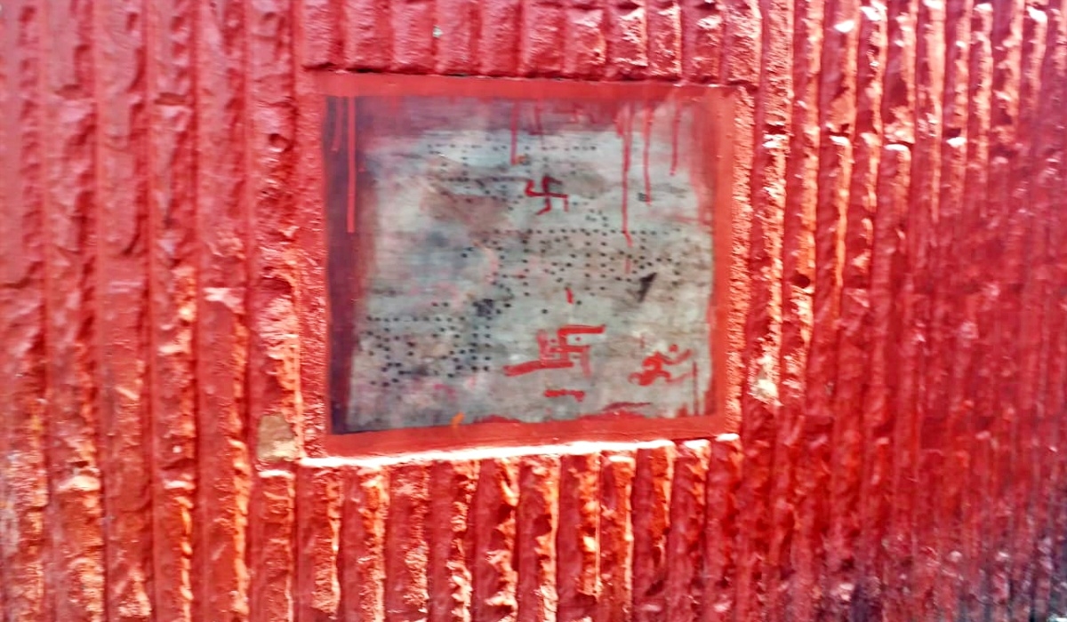 A well at the Kumrar archaeological site in Patna