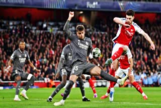 FOOT BALL LATEST UPDATE  REAL MADRID VS ARSENAL MATCH  REAL MADRID VS ARSENAL  2ND LEG MATCH UEFA