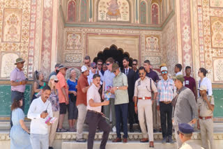 US Embassy officials visiting Amer Palace