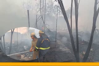 FIRE IN GURUGRAM