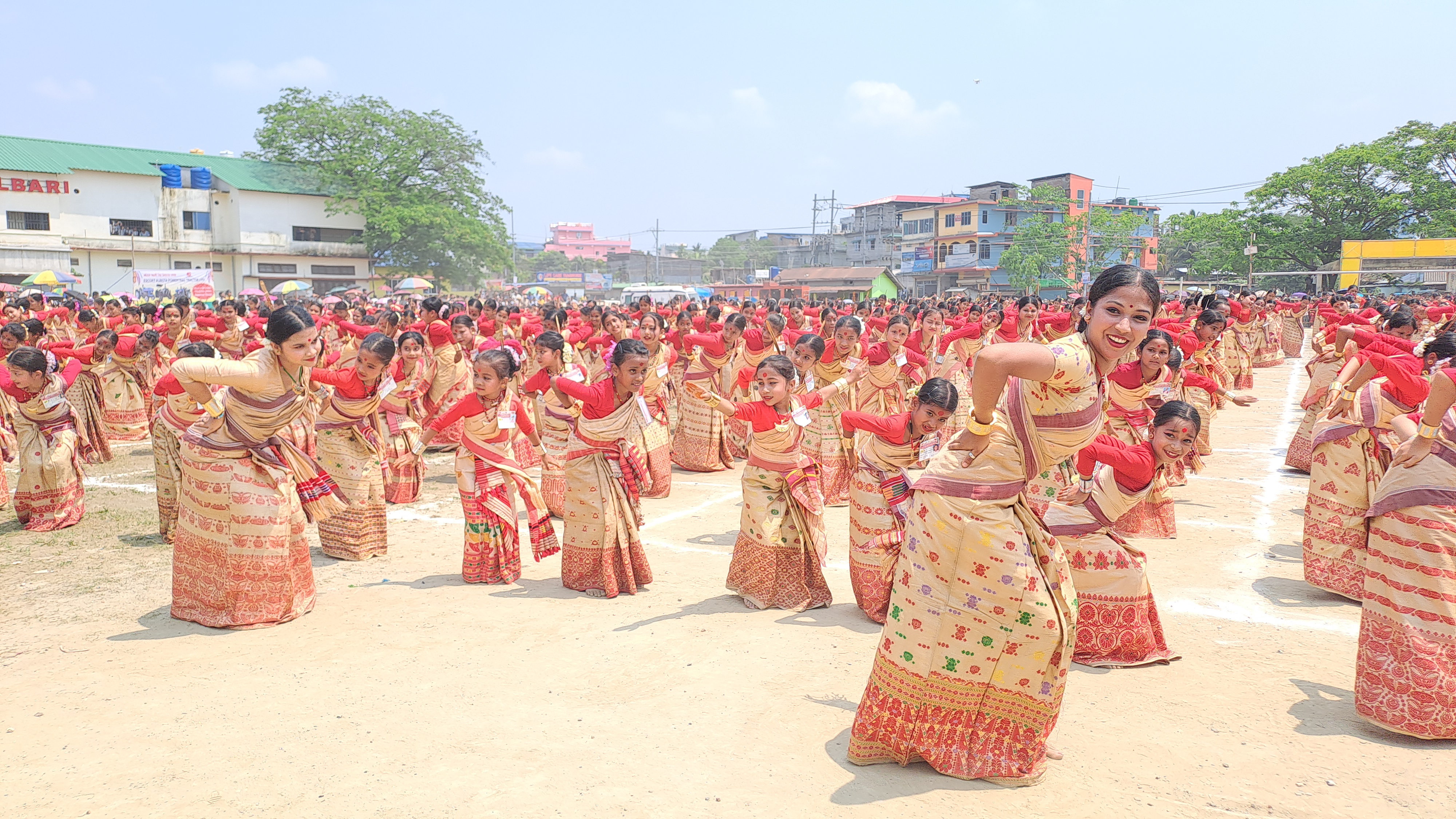 mega bihu at gardan nalbari