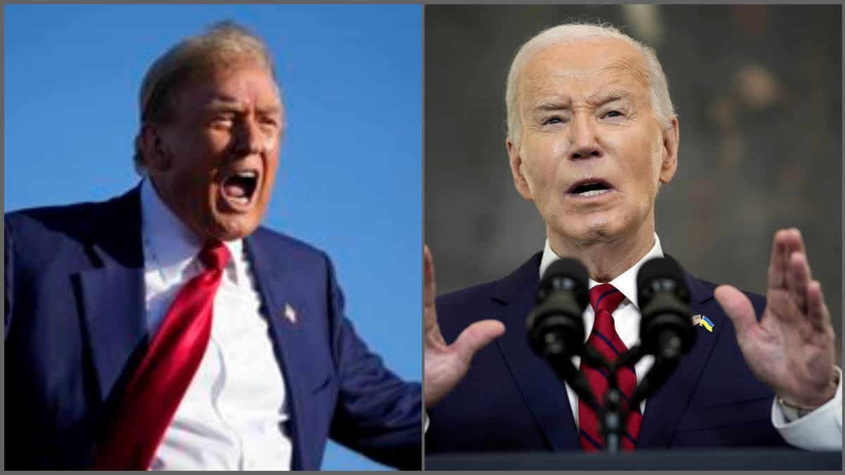 US President Joe Biden and his predecessor Donald Trump are set for a heated face-off in June and September