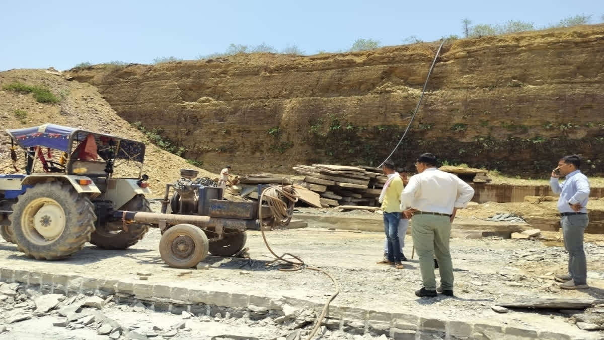 Special campaign against illegal mining in Bhilwara, 72 cases registered