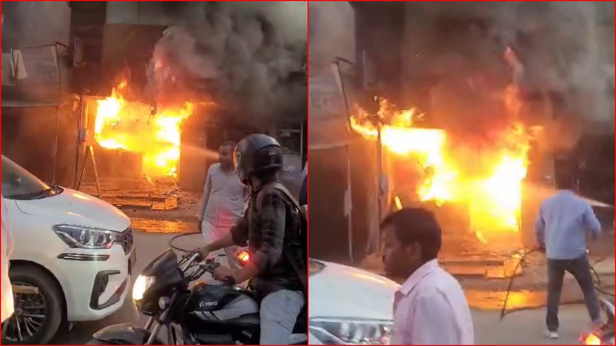 Fire In Clinic In Sonipat