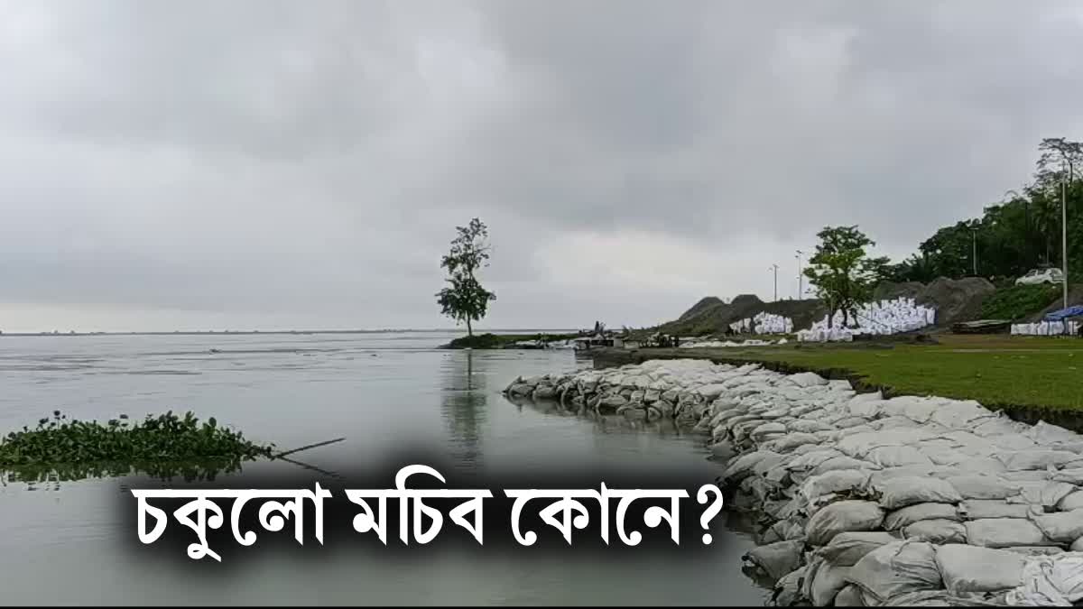 Brahmaputra River Bank Erosion