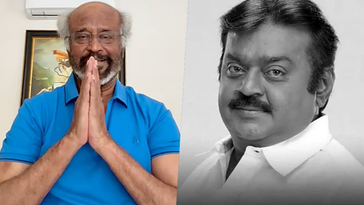 Rajinikanth and Vijayakanth