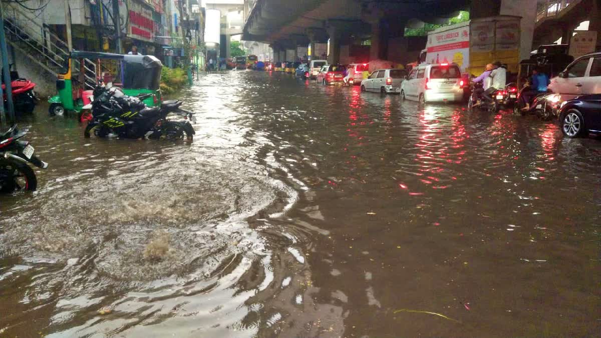 Rain in Hyderabad