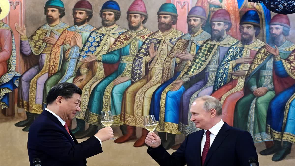 چینی صدر شی اور روسی صدر پوتن