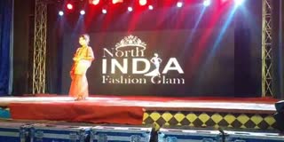 girl from moran wins at North India fashion Glam 2024 held in west bengal