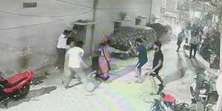 Youths attacked