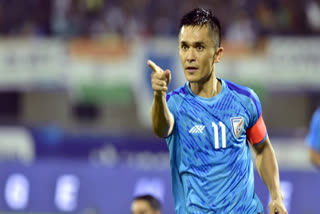 SUNIL CHHETRI CAREER  SUNIL CHHETRI LAST MATCH  സുനില്‍ ഛേത്രി  സുനില്‍ ഛേത്രി വിരമിക്കുന്നു