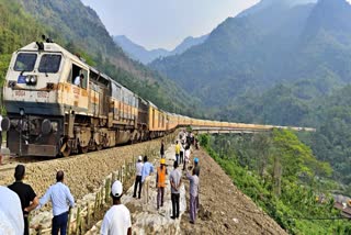 Lumding Silchar rail line