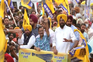 Arvind Kejriwal Roadshow in Amritsar