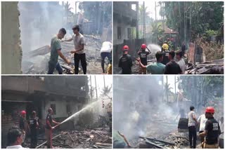 Fire break out in Dibrugarh, one house burnt