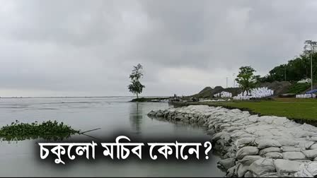 Brahmaputra River Bank Erosion