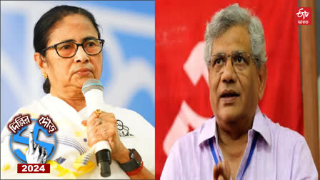 Mamata Banerjee-Sitaram Yechury