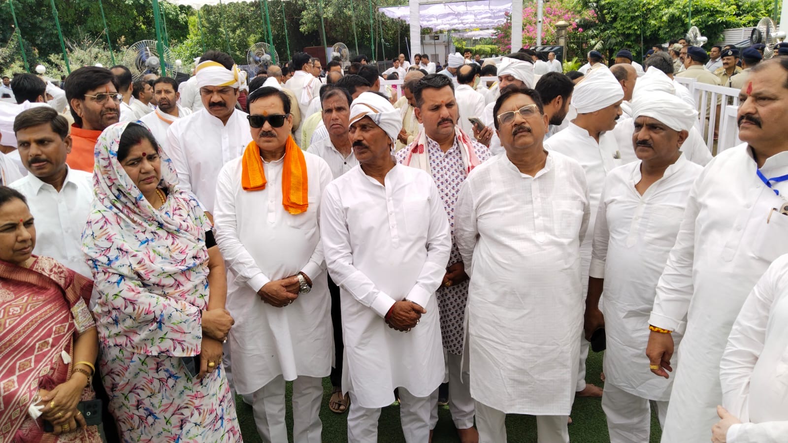 Madhavi Raje Funeral In Gwalior