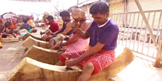 Work on making Lord Jagannath's chariot continues in Puri
