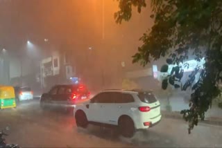 Bengaluru Struggles in Rain Roads Flooded Traffic Hit.