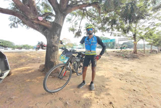 One-Handed But Multi-Spirited: Tamil Nadu Man Cycles Across India For A Greener Tomorrow