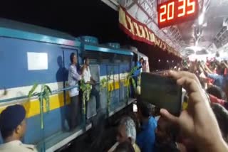 Train service started in Bodinaikannur Idukki  ഇടുക്കിയ്ക്ക്‌ പ്രതീക്ഷ  ബോഡി നായ്ക്കന്നൂരില്‍ ട്രെയിന്‍ സര്‍വീസ് ആരംഭിച്ചു  ആദ്യ സര്‍വീസ് പുറപ്പെട്ടത് ഇന്നലെ  ട്രെയിന്‍ സര്‍വീസ് ആരംഭിച്ചു  ഇടുക്കിയില്‍ ട്രെയിന്‍ സര്‍വീസ് ആരംഭിച്ചു  ബോഡിമെട്ട്  തമിഴ്‌നാട്  idukki news updates  latest news in kerala  train service in kerala