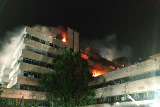 satpura bhawan fire