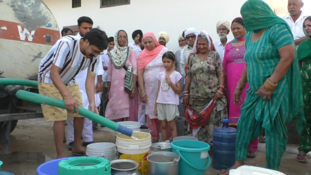 People of Kailash Nagar Abohar are thirsty for drinking water, the Deputy Commissioner warned the abusers