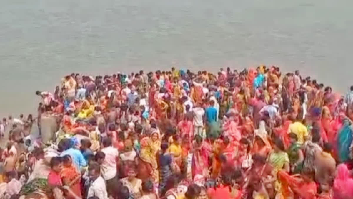 Boat capsizes in Patna district of Bihar on Sunday, June 16, 2024.