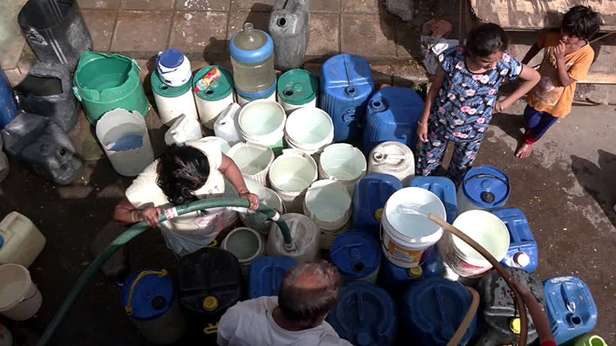 Amid severe heat and water crisis in the national capital, a dispute over filling water from a common tap injured three persons in Dwarka, officials said on Sunday.