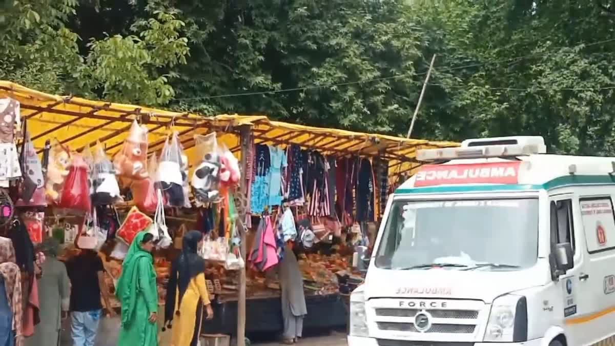 Incident on Amarnath Yatra Track