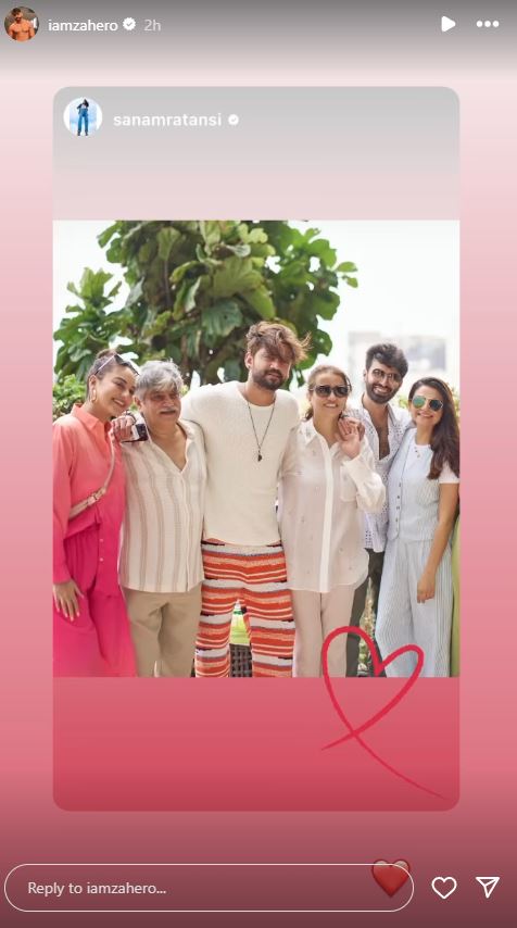 Sonakshi Met Zaheer's Family