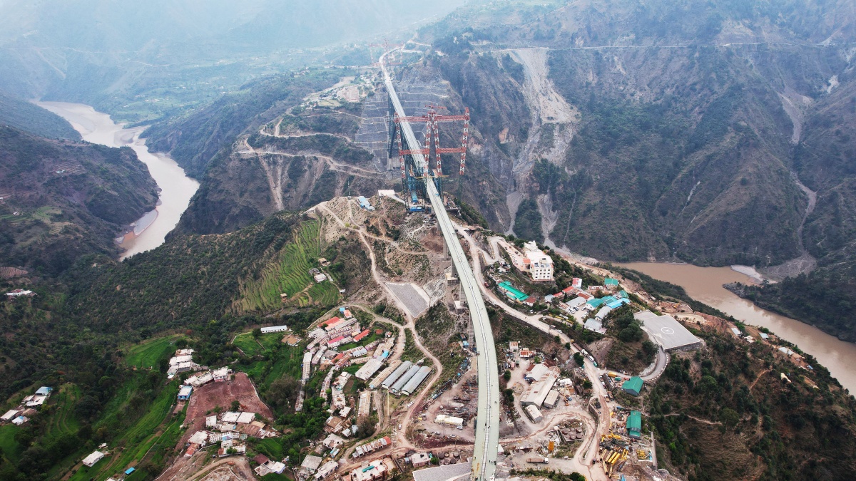 Chenab rail Bridge