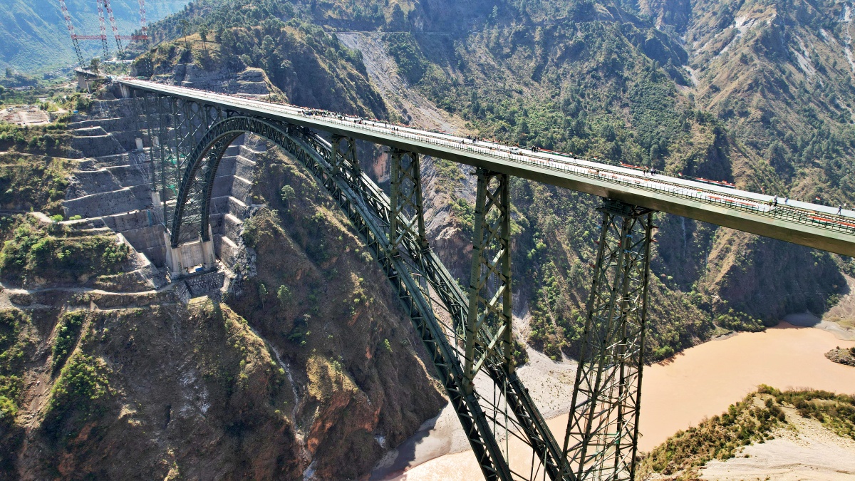 Chenab rail Bridge