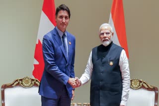 Trudeau meeting PM Modi in Italy