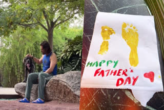 Former India skippers Mahendra Singh Dhoni and Virat Kohli's kids have shared a heart-warming wishes on the occasion of Father's Day 2024 through their social media handles.
