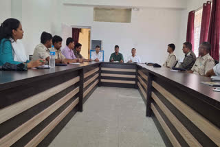 Administration meeting on Bakrid