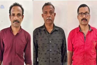 GUN SEIZED CALICUT  TREE PEOPLE ARRESTED WITH GUN  നാടൻ തോക്കുമായി മൂന്നുപേർ പിടിയിൽ  തോക്ക് പിടികൂടി