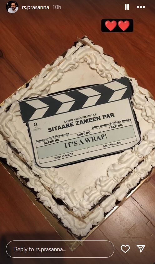 It's a wrap on Aamir Khan and Genelia Deshmukh starrer Sitaare Zameen Par. The film helmed by RS Prasanna is scheduled for a Christmas 2024 release. The film which marks Aamir's comeback to the screens after Laal Singh Chaddha debacle is all set to lock horns with multistarrer comedy, Welcome To The Jungle.