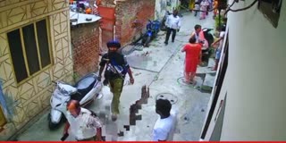 NIHANG CUTS OFF YOUNG MAN HAND