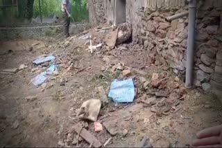 شمالی کشمیر میں مسجد کی تعمیر نو کے دوران دھماک