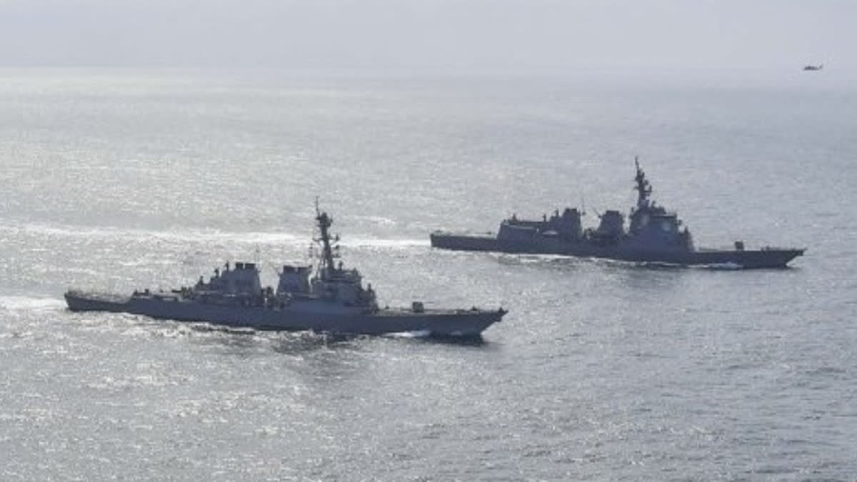 Trilateral missile drills by S Korea, Japan, US in East Sea