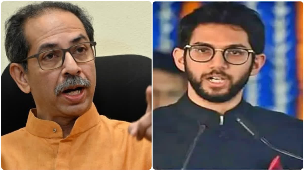 File photo: Uddhav Thackeray, Aaditya Thackeray