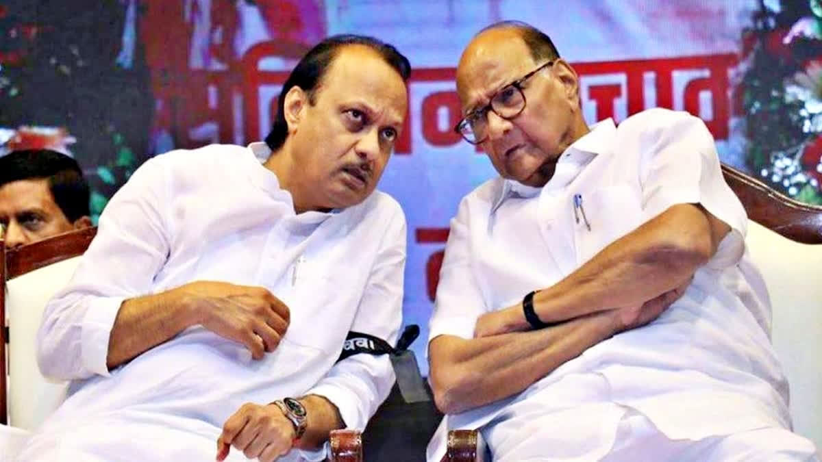 Maharashtra: Ajit Pawar, eight rebel ministers meet Sharad Pawar ...