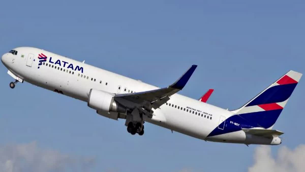 latam airlines plane skid off runway in brazil