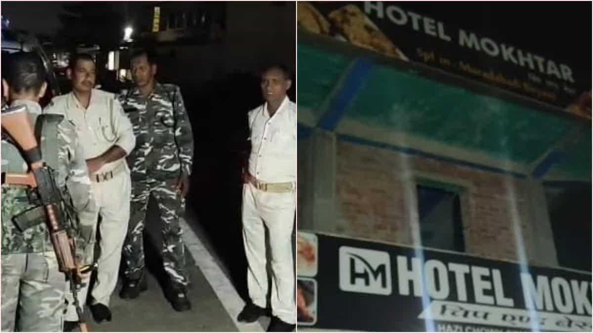Indiscriminate firing outside hotel in ratu