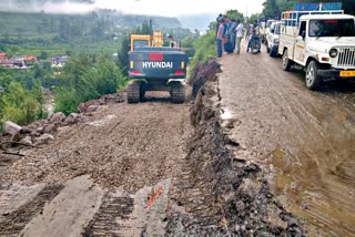 Monsoon Damage in Himachal Pradesh.