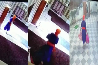 Theft in Gurdwara Sahib of Muglani village of Raja Sansi Amritsar , incident captured in CCTV