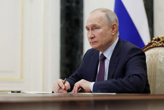 Vladimir Putin says Russia has stockpiled cluster bombs