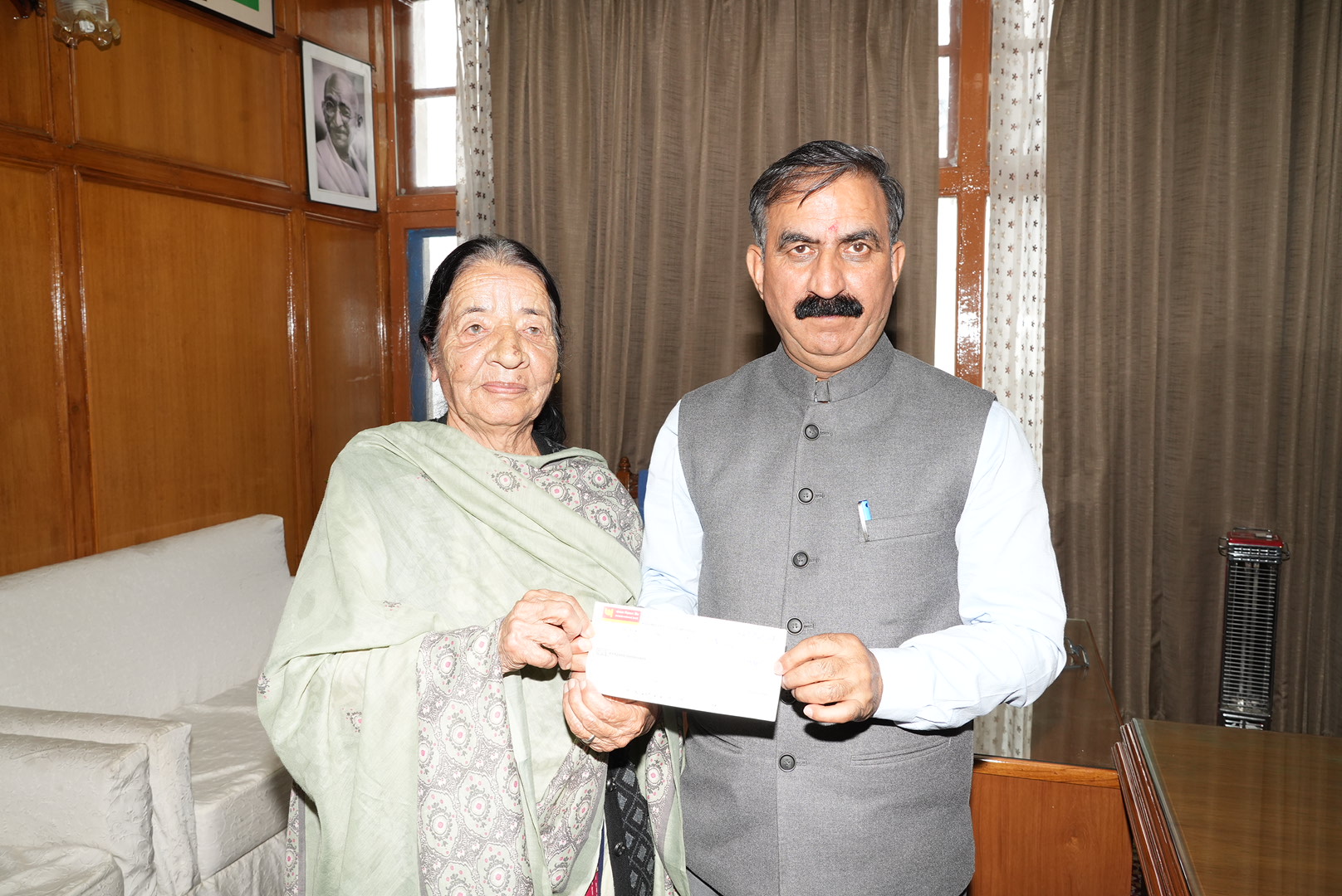 Donation for Monsoon Damage in Himachal Pradesh.